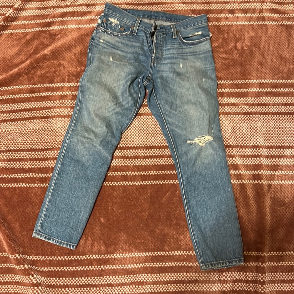 Levi button fly jeans